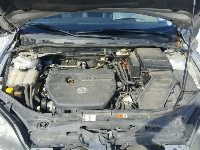 JM1BK343191226807 - 2009 MAZDA 3 S SILVER photo 7