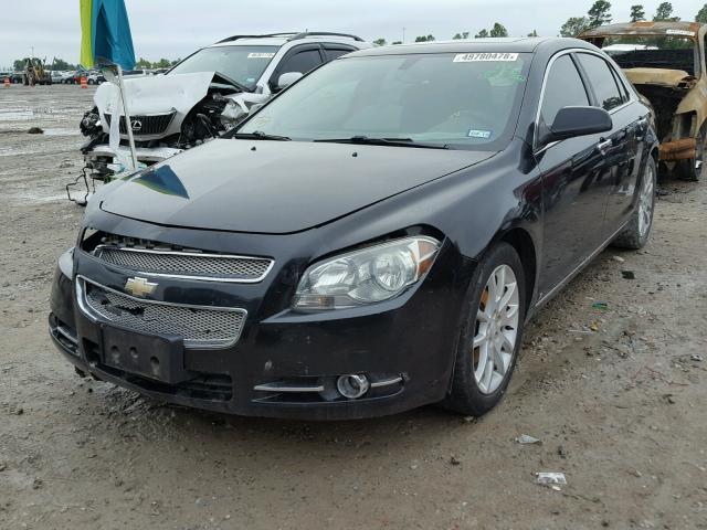 1G1ZE5EB7AF123219 - 2010 CHEVROLET MALIBU LTZ 黑色 照片 2