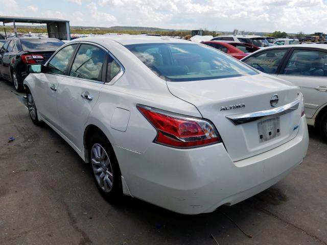 1N4AL3AP9EC424605 - 2014 NISSAN ALTIMA 2.5 WHITE photo 3