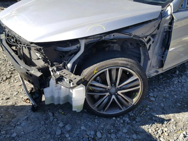 JN1BV7AR8EM697632 - 2014 INFINITI Q50 BASE SILVER photo 9