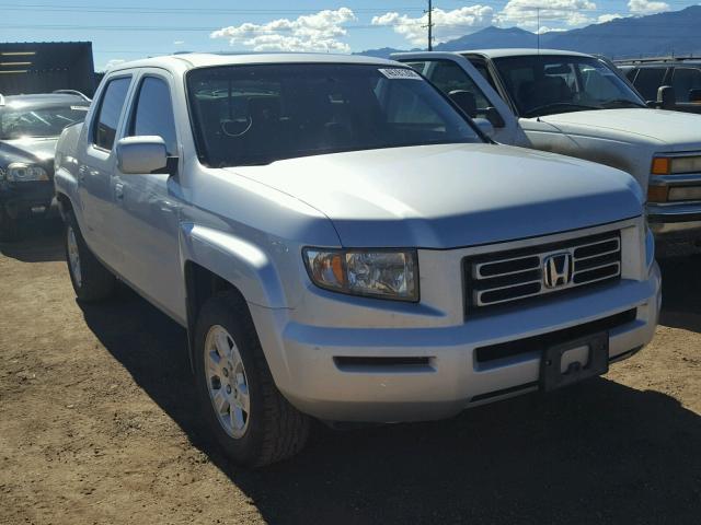 2HJYK16598H541430 - 2008 HONDA RIDGELINE SILVER photo 1