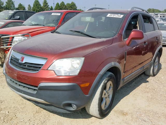 3GSCL33P09S537444 - 2009 SATURN VUE XE BURGUNDY photo 2