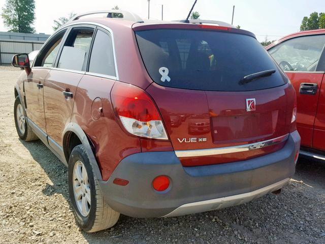 3GSCL33P09S537444 - 2009 SATURN VUE XE BURGUNDY photo 3