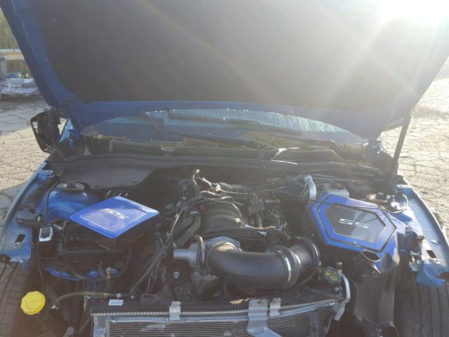 6G3F15RW0FL115235 - 2015 CHEVROLET SS BLUE photo 7