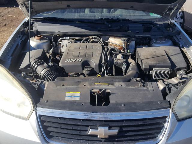 1G1ZT61816F113007 - 2006 CHEVROLET MALIBU MAX ვერცხლისფერი ფოტო 7