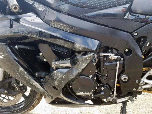 JS1GR7LA982100173 - 2008 SUZUKI GSX-R750 BLACK photo 7