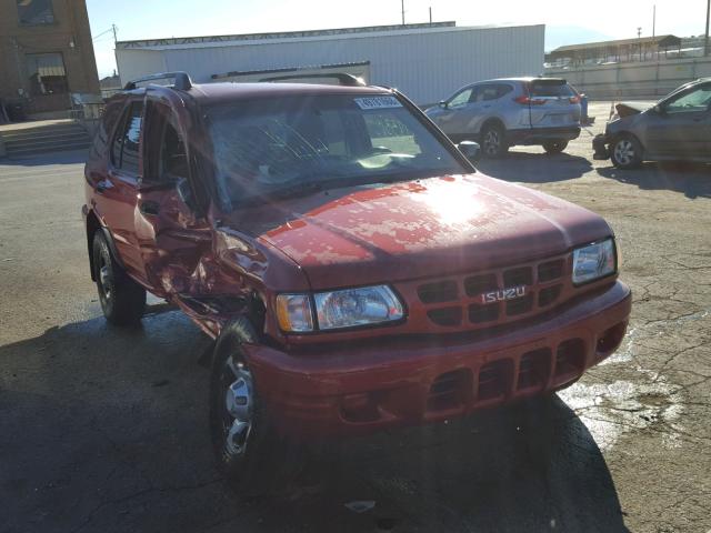 4S2DM58W1Y4332971 - 2000 ISUZU RODEO S RED photo 1