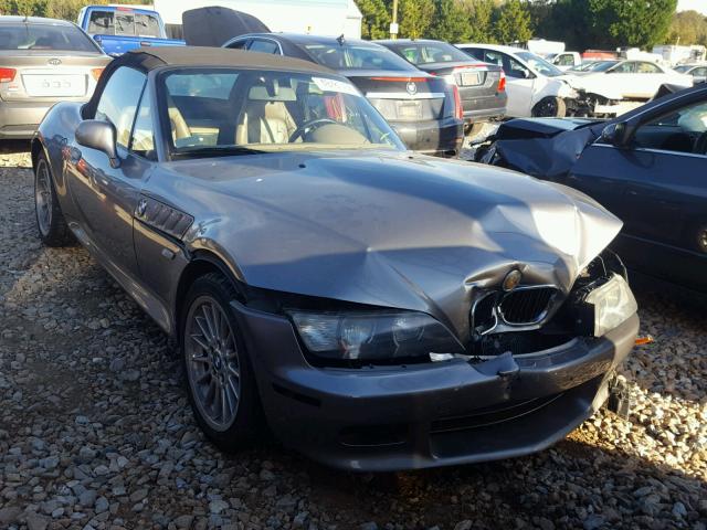 4USCN53402LJ60398 - 2002 BMW Z3 3.0 GRAY photo 1