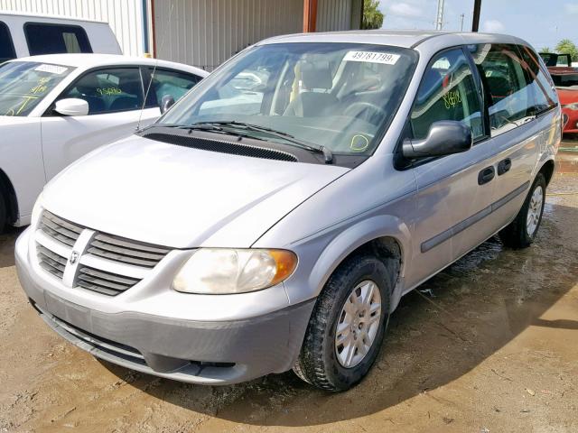 1D4GP25B56B750557 - 2006 DODGE CARAVAN SE SILVER photo 2