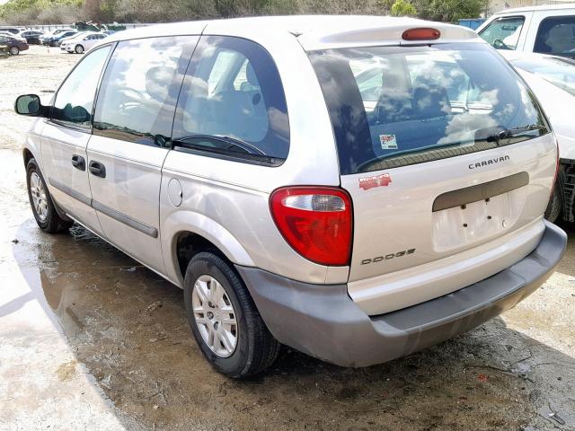 1D4GP25B56B750557 - 2006 DODGE CARAVAN SE SILVER photo 3