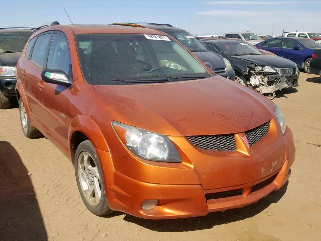 5Y2SL62844Z440102 - 2004 PONTIAC VIBE ORANGE photo 1