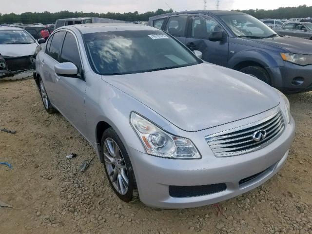 JNKCV61E29M304754 - 2009 INFINITI G37 BASE SILVER photo 1