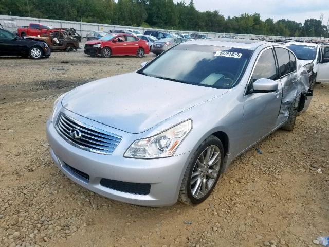 JNKCV61E29M304754 - 2009 INFINITI G37 BASE SILVER photo 2