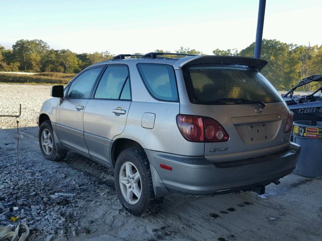 JT6HF10U5Y0148738 - 2000 LEXUS RX 300 SILVER photo 3