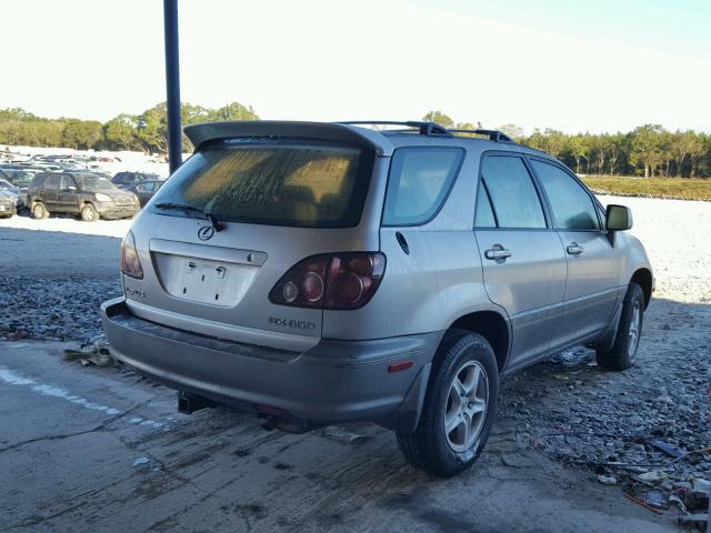 JT6HF10U5Y0148738 - 2000 LEXUS RX 300 SILVER photo 4