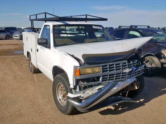 1GDGC24K8KE505525 - 1989 GMC SIERRA C25 WHITE photo 1