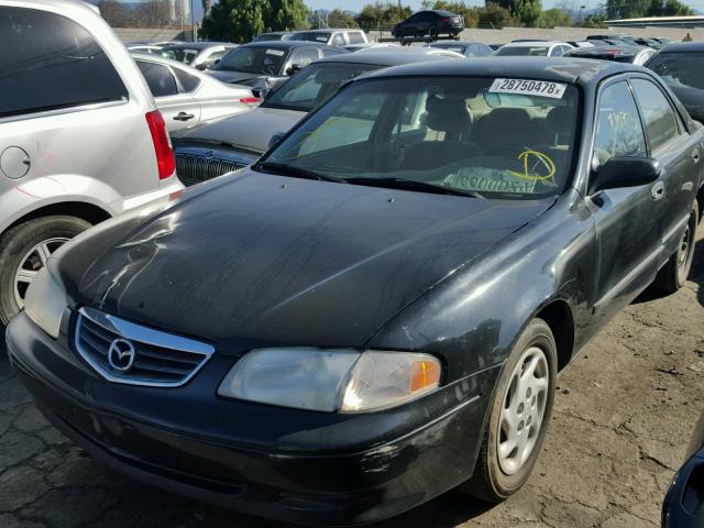 1YVGF22C1Y5126229 - 2000 MAZDA 626 ES BLACK photo 2