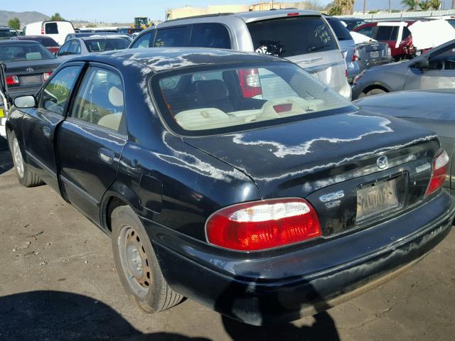 1YVGF22C1Y5126229 - 2000 MAZDA 626 ES BLACK photo 3