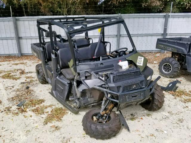 4XARVA876J8504367 - 2018 POLARIS RANGER CRE GREEN photo 1