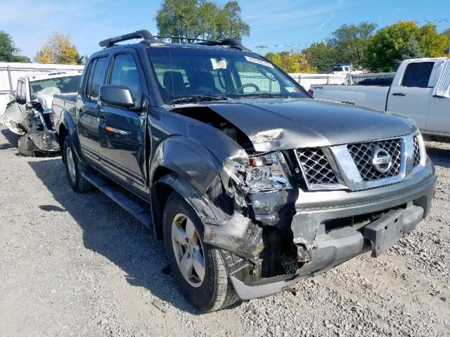 1N6AD07W46C402935 - 2006 NISSAN FRONTIER C GRAY photo 1