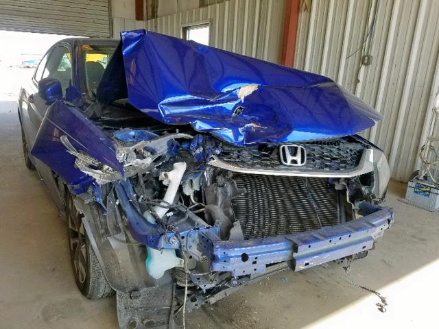 1HGCT1B81FA010666 - 2015 HONDA ACCORD EXL BLUE photo 9