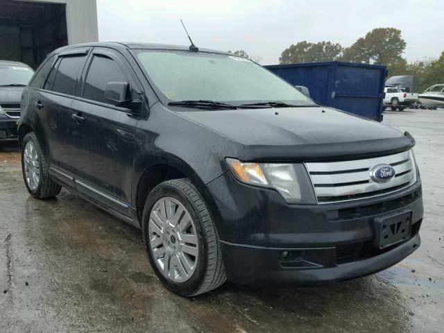 2FMDK4AC4ABA68356 - 2010 FORD EDGE SPORT BLACK photo 1