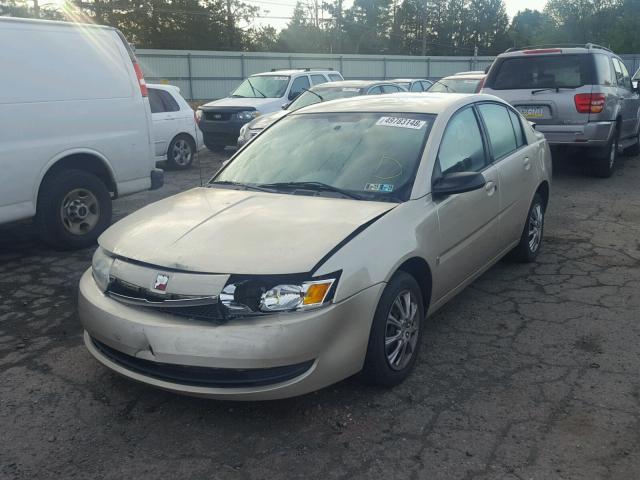 1G8AJ52F34Z208336 - 2004 SATURN ION LEVEL BEIGE photo 2