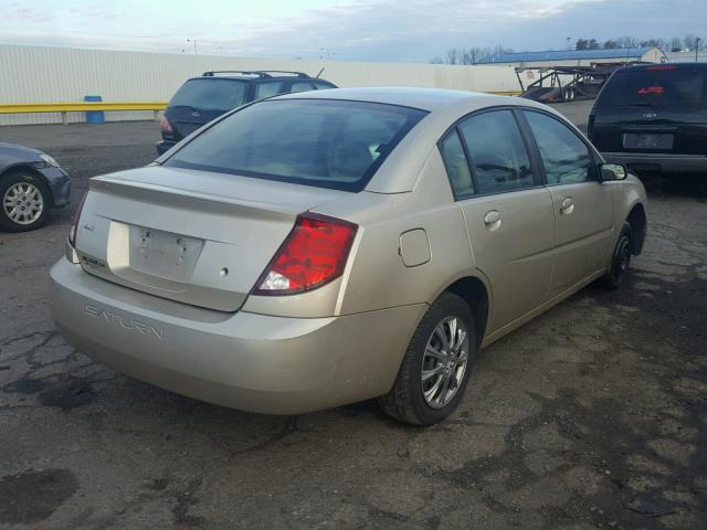 1G8AJ52F34Z208336 - 2004 SATURN ION LEVEL BEIGE photo 4