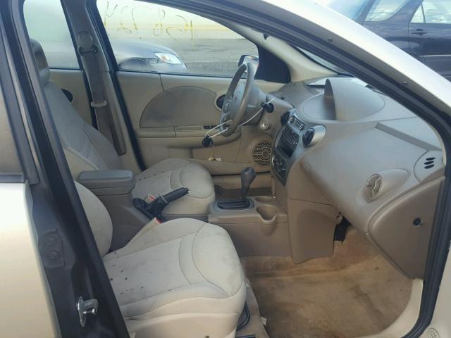 1G8AJ52F34Z208336 - 2004 SATURN ION LEVEL BEIGE photo 5
