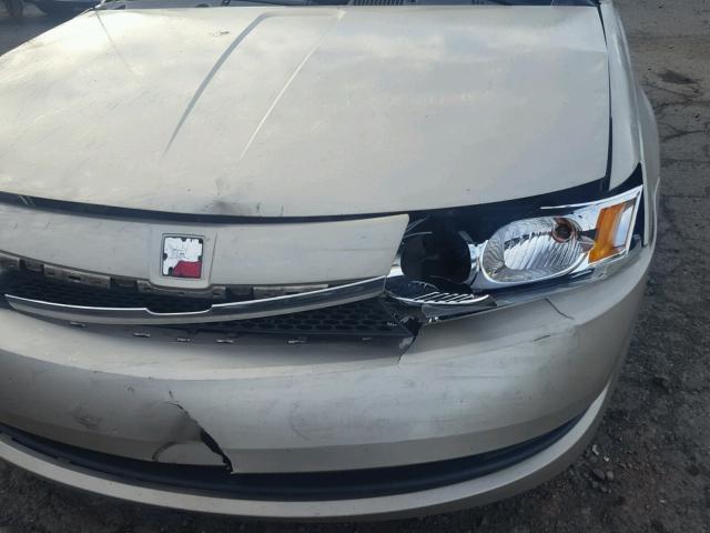 1G8AJ52F34Z208336 - 2004 SATURN ION LEVEL BEIGE photo 9