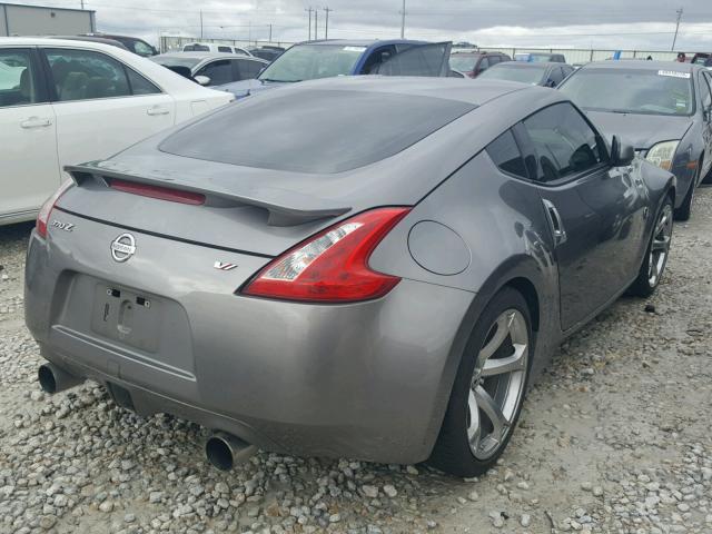 JN1AZ44E89M410397 - 2009 NISSAN 370Z GRAY photo 4