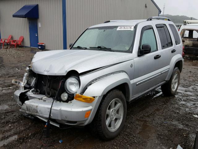 1J4GL58K26W108032 - 2006 JEEP LIBERTY LI SILVER photo 2