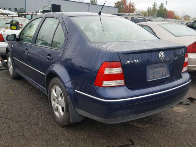 3VWSK69M14M079237 - 2004 VOLKSWAGEN JETTA GLS BLUE photo 3