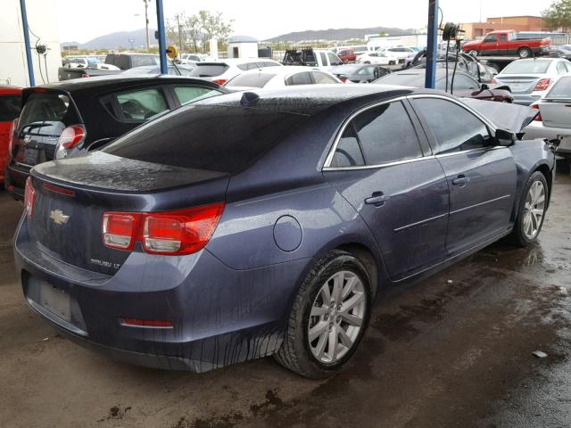 1G11E5SA8DF203092 - 2013 CHEVROLET MALIBU 2LT BLUE photo 4