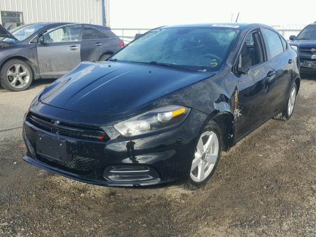 1C3CDFBB9FD140945 - 2015 DODGE DART SXT BLACK photo 2