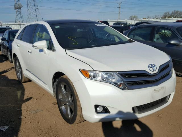 4T3BK3BB6EU098733 - 2014 TOYOTA VENZA LE WHITE photo 1