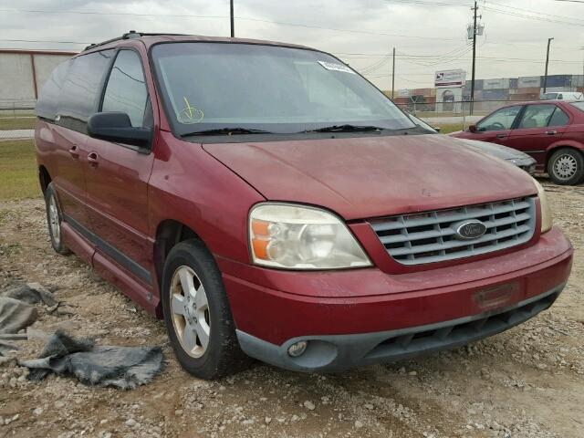 2FMZA57684BA19696 - 2004 FORD FREESTAR S MAROON photo 1