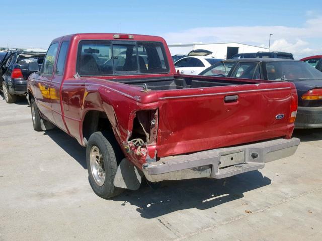 1FTCR14A6SPA08061 - 1995 FORD RANGER SUP RED photo 3