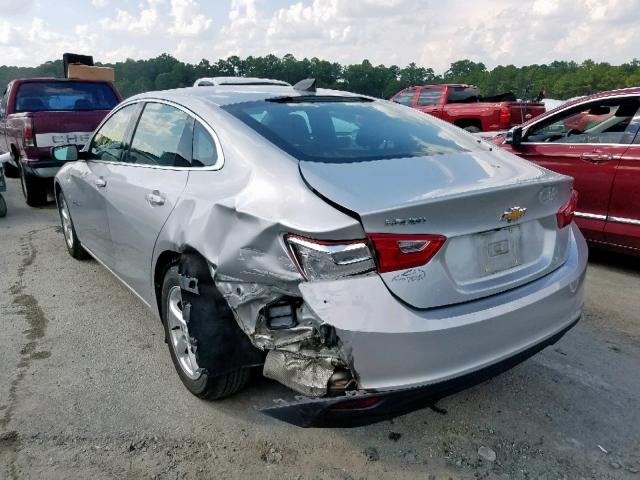 1G1ZB5ST4GF296940 - 2016 CHEVROLET MALIBU LS SILVER photo 3