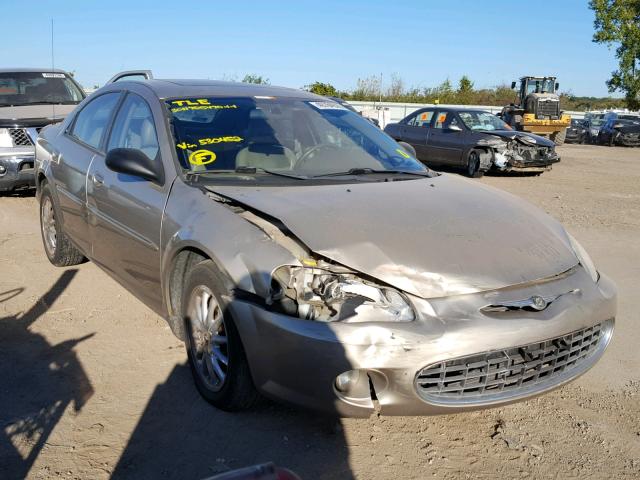 1C3EL56R43N530452 - 2003 CHRYSLER SEBRING LX BEIGE photo 1