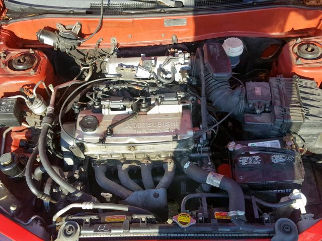 JA3AY26C4YU004923 - 2000 MITSUBISHI MIRAGE DE RED photo 7