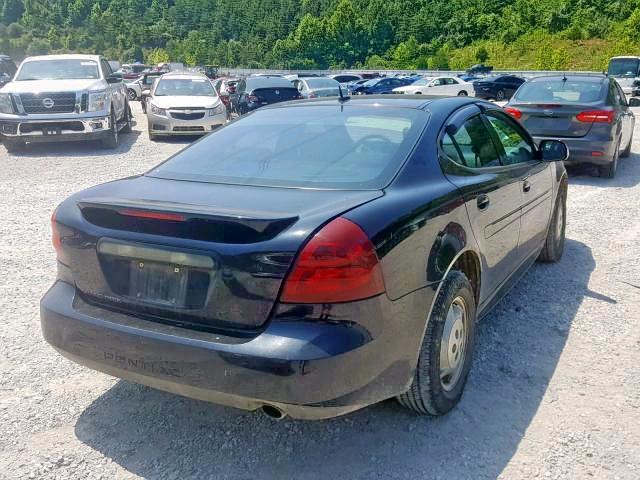 2G2WP552681108348 - 2008 PONTIAC GRAND PRIX BLACK photo 4