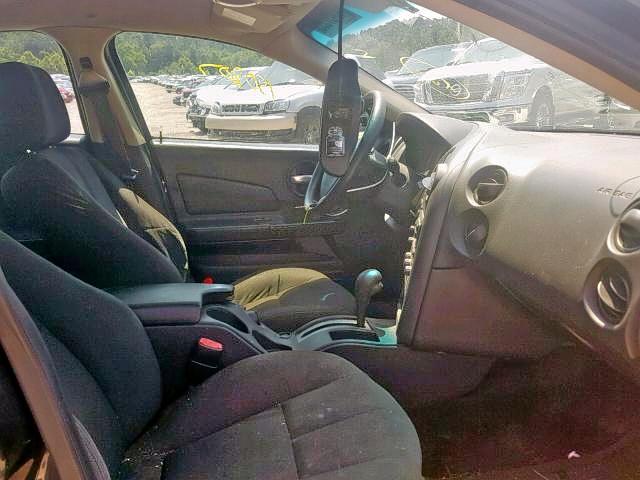 2G2WP552681108348 - 2008 PONTIAC GRAND PRIX BLACK photo 5