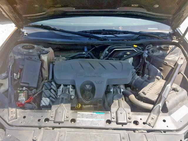 2G2WP552681108348 - 2008 PONTIAC GRAND PRIX BLACK photo 7