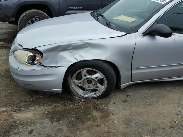 1G2NF52EX3C102262 - 2003 PONTIAC GRAND AM S SILVER photo 9