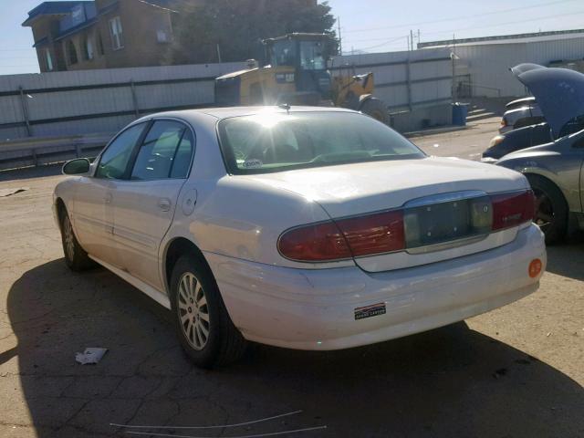 1G4HP52K05U136263 - 2005 BUICK LESABRE CU WHITE photo 3