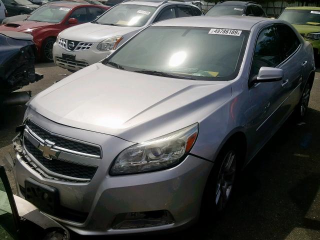 1G11C5SA2DF348506 - 2013 CHEVROLET MALIBU 1LT 银色 照片 2
