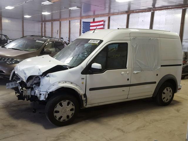 NM0KS9BN1DT126661 - 2013 FORD TRANSIT CO WHITE photo 9