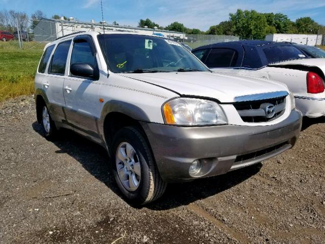 4F2CU09121KM10852 - 2001 MAZDA TRIBUTE LX WHITE photo 1