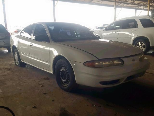 1G3NL52F73C263276 - 2003 OLDSMOBILE ALERO GL WHITE photo 1